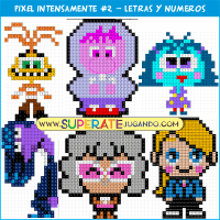 Pixel Intensamente 2 - Letras y Numeros